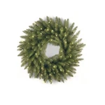 24 Dunhill Fir Artificial Christmas Wreath W/ Clear Lights National Tree Co. Fixed Price $27.99.