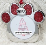 2023 Christmas Tree Ornament Photo Picture Frame Pet Paw Dog Cat. Fixed Price $14.99.