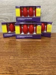 Light Keeper Pro C9 Replacement Bulbs Ceramic Red Box Of 4- 16. Fixed Price $5.95.