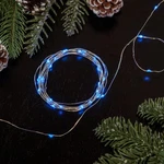 Northlight 20-COUNT Blue Led Micro Fairy Christmas Lights 6FT, Copper Wire. Fixed Price $9.49.