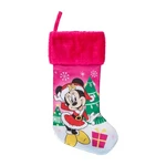Disney Minnie Mouse Christmas Stocking Satin Plush Cuff 18" Full Size New. Fixed Price $17.97.
