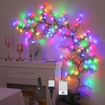 7.9 Ft 144 Led Enchanted Willow Vine Lights Remote Voice Control 11 Modes. Fixed Price $47.41.