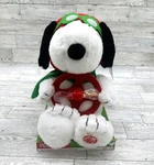 Brand New Peanuts Dandee Pilot Snoopy Light Up Christmas Musical Plush. Fixed Price $24.95.