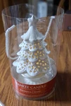 Yankee Candle 2011 Balsam & Cedar Ceramic Christmas Tree Tea Light Holder. Fixed Price $14.00.