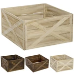 Homcom Wooden Christmas Tree Collar Box Distressed Finish Used. Fixed Price $29.39.