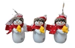 Ganz Snowman Christmas Ornament Personalize Yourself 6PCS Snowmen Set Tree. Fixed Price $29.99.