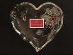 Mikasa Celebrations Holiday Bloom Heart Shaped Poinsettia Ivy Candy Dish Nwob. Fixed Price $9.87.