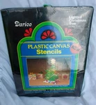 Plastic Canvas Kit Vintage Darice # 2310 Christmas Tree Lights. Fixed Price $12.99.