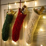 3 Pairs Christmas Stockings For Fireplace Xmas Holiday Party Decoration Hwmm. Fixed Price $12.10.