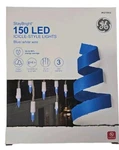 Ge Staybright 150 Icicle Light String Holiday Christmas Blue Led On White Wire. Fixed Price $29.99.
