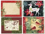 15X12 Christmas Glass Counter Saver Board *happy Holiday, Holly, Cardinals, Joy. Fixed Price $19.99.