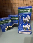 Merry Brite Led Christmas Lights Lot 4 Boxes Battery & Plug-in 50 Count Each. Fixed Price $28.00.