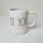 Rae Dunn Artisan Collection By Magenta Be You Coffee Mug. Fixed Price $22.00.