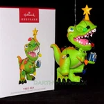 2023HALLMARK Keepsake Christmas Ornament Tree Rex Funny Dinosaur Tyrannosaurus. Fixed Price $24.95.