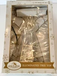 Kurt Adler 9.5" Lighted Angel With Trumpet Capiz Shell Christmas Tree Topper Nib. Fixed Price $29.99.