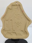 Brown Bag Art Santas Northpole House Cookie, Chocolate, Ornament Mold. Fixed Price $24.00.