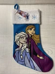 Disney Frozen Ii Elsa Anna Christmas Felt Stocking Blue Ruz Snowflakes Nwt. Fixed Price $6.50.
