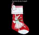 Nwt Pottery Barn Kids Skating Bunny Christmas Quilted Stocking Monogram Name. Fixed Price $49.95.