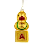 Northlight 5" Ducky New Baby 2023 Glass Christmas Ornament. Fixed Price $14.49.