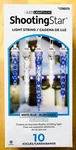 Gemmy Lightshow 10 Shooting Star White &blue Led Christmas Icicle 1290078. Fixed Price $44.58.