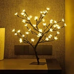Lightshare 18 Inch Cherry Blossom Bonsai Tree, 48 Led Lights, 24V Ul Listed Adap. Fixed Price $41.60.