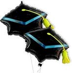 Graduation Decorations 2026 Cap Balloons - Big, 22 Inch, Pack Of. Fixed Price $23.99.