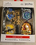 Hallmark Harry Potter Hogwarts Houses Ornament Minis And Tree Topper 5 Pc.. Fixed Price $10.00.