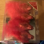 Nip Christmas Elegance 4 Pk. Feathered Clip On Dove Birds/holiday/vintage. Fixed Price $25.00.
