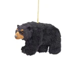 Kurt Adler YAMC4669 4.5" Plush Black Bear Ornament 4.5IN,. Fixed Price $23.99.