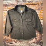 Millers Harness Company Horseback Black Denim Shirt Size Felt Collar. Fixed Price $29.00.