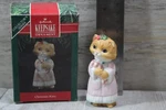 Hallmark Keepsake Christmas Kitty" Ornament 1991 #3 In The Series QX437-7. Fixed Price $5.00.
