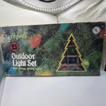 Classic Vintage Hoferts Set 25 Outdoor Christmas Lights. Fixed Price $21.99.