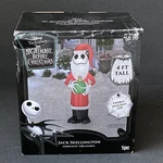 4' Gemmy Nightmare Before Christmas Airblown Inflatable Jack Skeleton's Santa. Fixed Price $23.79.