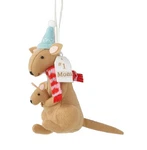 Wondershop Plush Kangaroo And Baby '#1 Mom' Christmas Tree Ornament. Fixed Price $22.00.