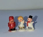 Darice Miniature Christmas Rr Train Village Figures Angel Craft Plastic. Fixed Price $9.95.