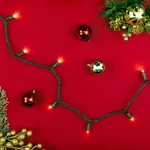 Northlight Set Of 100 Warm White Led Wide Angle Christmas - Brown Wire. Fixed Price $25.19.