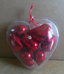 Ikea Islenska Heart Shaped Holiday Christmas Tree Ornament Set 9-PCS. Red Nib!. Fixed Price $24.98.