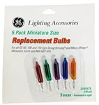 2.5 Volt Ge Christmas Light Bulbs Multi Mini For 100 150 String Long 170. Fixed Price $8.99.