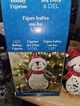 Color-changing Led Christmas Penguin Figurine, Multicolor Plastic Freestanding. Fixed Price $24.50.