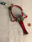 Ksa Kurt Adler Looking Glass Leg Hand Mirror Christmas Xmas Ornament Wonderland. Fixed Price $13.88.