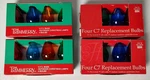 Vintage Christmas Holiday Time Replacement Light Bulbs C7 And 1/2. Fixed Price $14.99.