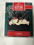 Hallmark Keepsake Ornament - Cool Fliers Snowmen 1992. Fixed Price $9.95.