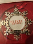 Klikel 2020 Christmas Ornament - Keepsake Dated Beautiful Family 94. Fixed Price $15.00.