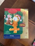 Carlton Garfield With Food Holiday Heirloom Christmas Ornament 103. Fixed Price $46.00.