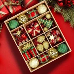 Alupssuc 82PCS Christmas Balls Ornaments Set, Delightful Classic Gift Sh.... Fixed Price $81.89.