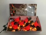New 21 Cardinal & Pinecones Christmas Blow Mold String Lights Enchanted Forest. Fixed Price $26.03.