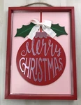 Ashland Berry Jolly Christmas Wall Decor New 15X11 Pink. Fixed Price $20.00.