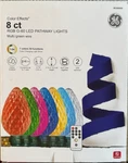 Ge Color Effects 8-MARKER Changing Christmas Light Bulb Pathway Markers. Fixed Price $54.99.