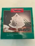 Celebrations Crystal Frost Christmas Tree Plate SHAPE7.5 Candy Dish. Fixed Price $9.99.