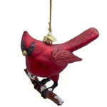 Kurt Adler Noble Gems Glass Cardinal Christmas Ornament. Fixed Price $25.78.